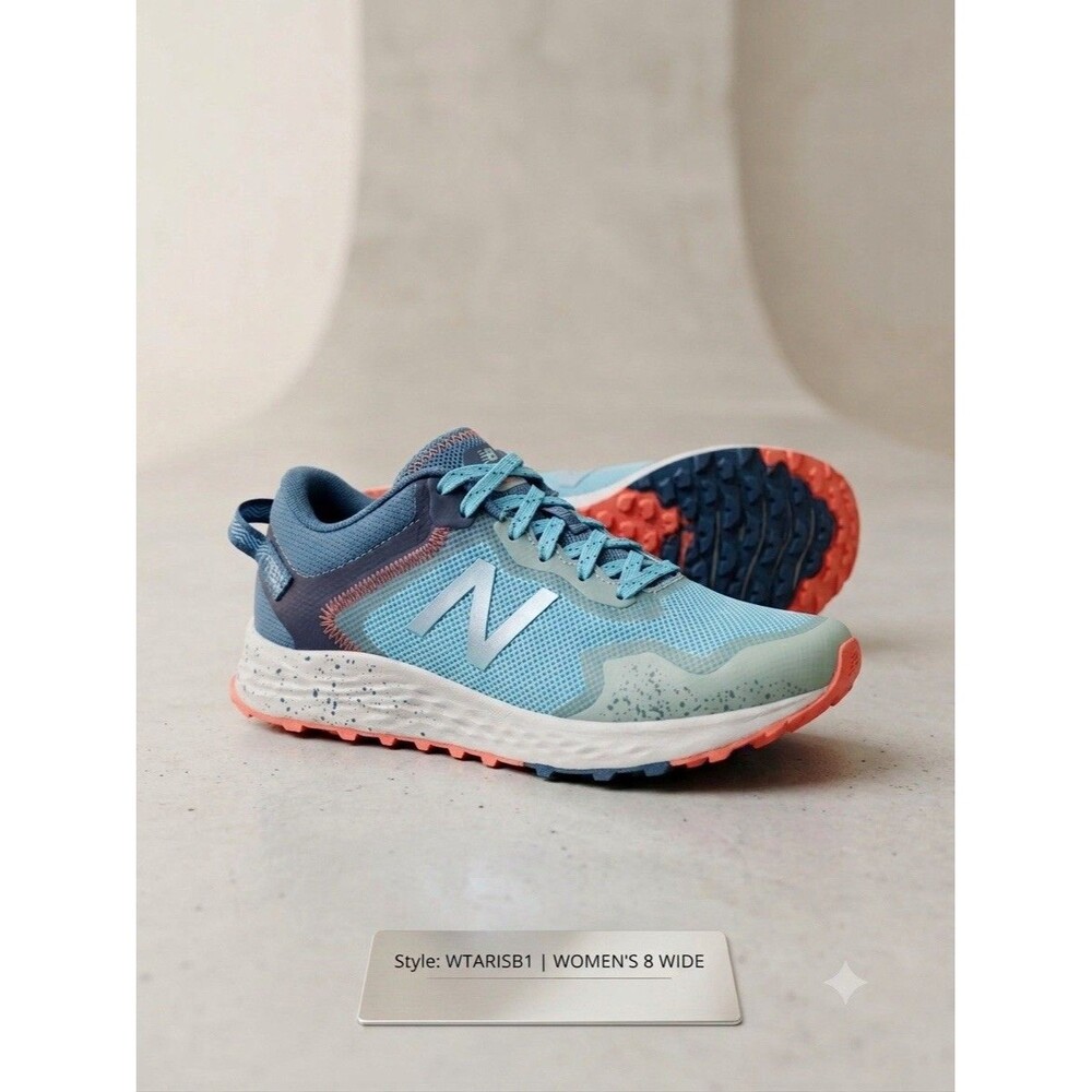 New Balance Fresh Foam Arishi Trail V1 Shoes Women’s 8 Wide Gorpcore WTARISB1